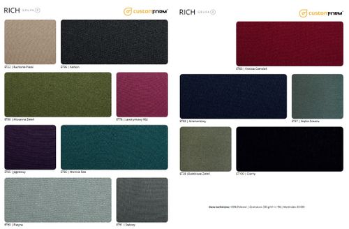 Sofa AMBIENT WOOD 4 osobowa - czarny, naturalny, sofa modułowa na Arena.pl