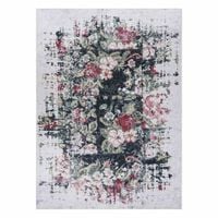 RUG/LU/ARLEN/FLOWERS/WHITE+RED/80x150
