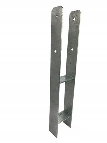 PODSTAWA SŁUPA KOTWA H 120 x 600 mm WSPORNIK DO WMUROWANIA, MOCNA na Arena.pl