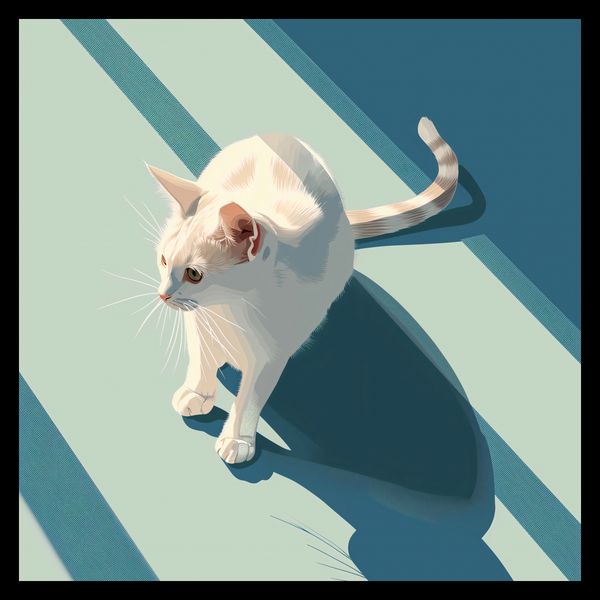 Plakat 30x30cm Kocia Persona zdjęcie 2