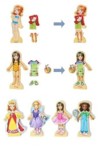 MAGNETYCZNA GRA UBIERANKA UKŁADANKA PUZZLE MONTESSORI na Arena.pl