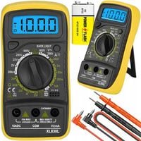 PROFESJONALNY MIERNIK CYFROWY MULTIMETR PRĄDU NAPIĘCIA UNIWERSALNY