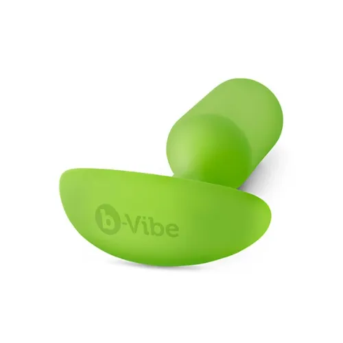 Plug analny - B-Vibe Snug Plug 3 Lime na Arena.pl