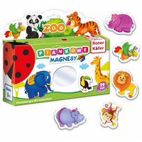 Zestaw Edukacyjny Mój Mały Świat Magnesów Zoo Dla Dzieci Rk3020-03
