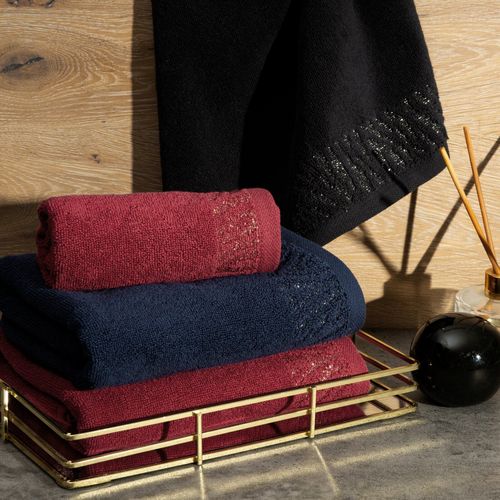 Ręcznik Margo 30x50 cm brązowy bawełna 500 g/m² na Arena.pl