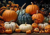 Plakat 84x59,5cm Jesienne Urodzaje