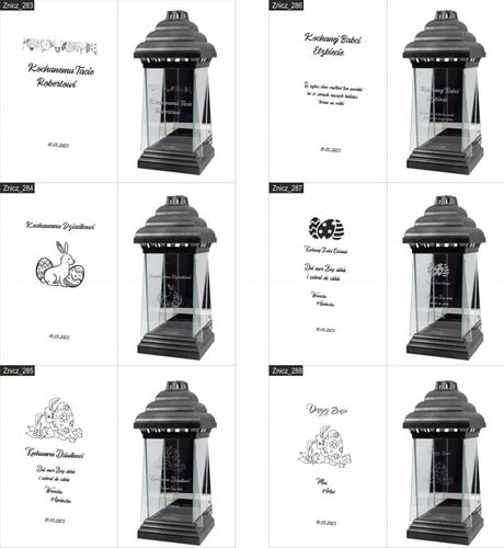 ZNICZ LAMPION KAPLICZKA z grawerem dla PRADZIADKA na Arena.pl