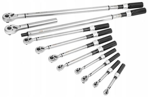 KLUCZ DYNAMOMETRYCZNY Z BLOKADĄ CERTYFIKAT KALIBRACJI ETUI 10-60Nm 3/8" JCB na Arena.pl