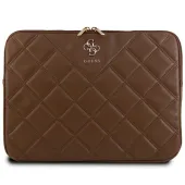 guess sleeve gucs14zpsqssgw 14brązowy/brown quilted 4g