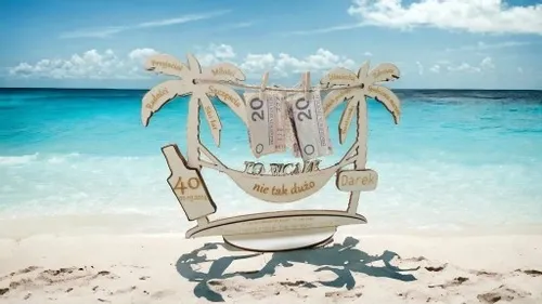 PREZENT na urodziny 20 30 40 50 60 70 grawerowany dowolne imię PALMA grawer na Arena.pl