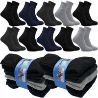 10x SKARPETY MĘSKIE FROTA FROTTE BAWEŁNIANE POLSKIE 44-46
