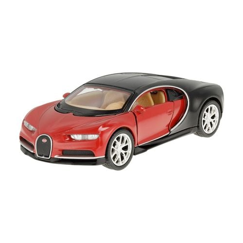 Model 1:34 Bugatti Chiron, czerwono-czarny na Arena.pl