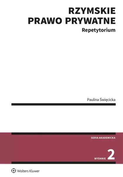 Rzymskie prawo prywatne. Repetytorium zdjęcie 1