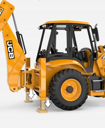 KOPARKA ZDALNIE STEROWANA JCB RC ŁADOWACZ BULDOŻER DOUBLEE na Arena.pl