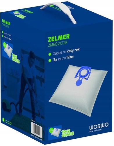 24 WORKI DO ODKURZACZA ZELMER ODYSSEY METEOR ELF 2 na Arena.pl
