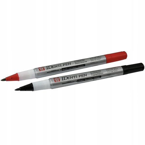 markery identi-pen czarny + czerwony, sakura na Arena.pl