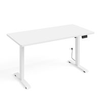 Biurko elektryczne BIMOTION 1S 140x70x2,5 cm wysokości 73-120 cm biały