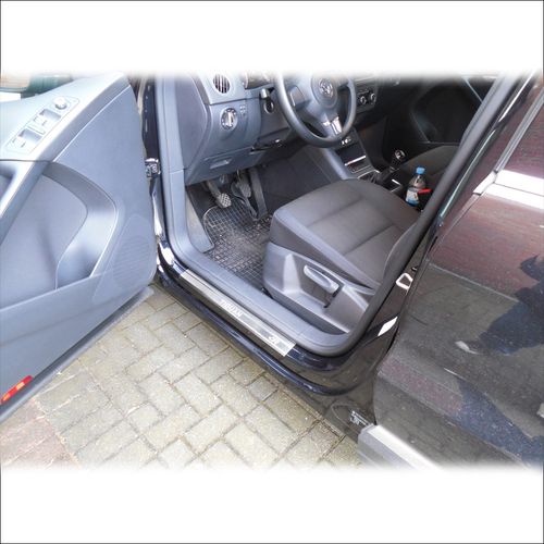 Listwa progowa VOLKSWAGEN TIGUAN MK1 TIGUAN R Stal nierdzewna 304 mat 4szt na Arena.pl