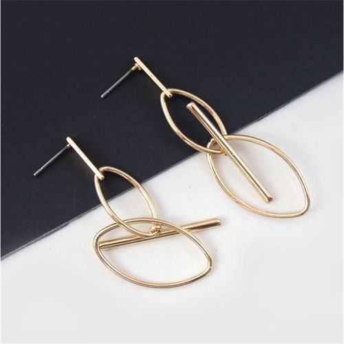 kolczyki modułowe łezki złote na Arena.pl