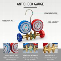 Diagnostyczny czujnik ciśnienia klimatyzacji z wyłącznikiem