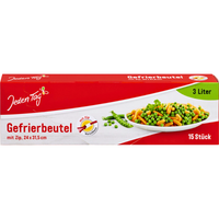 jeden tag woreczki do mrożenia z zamkiem 3 l,15 szt.