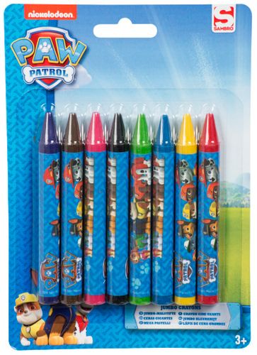 Paw Patrol 8 Pack Jumbo Crayons na Arena.pl