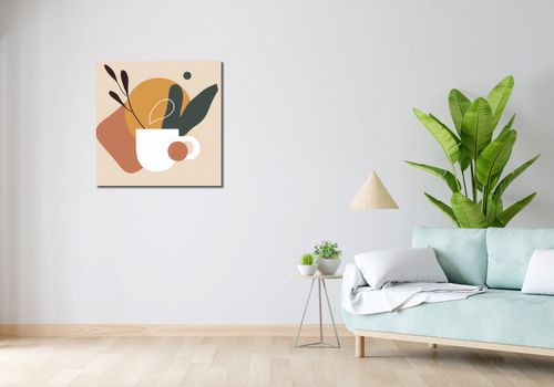 Obraz 70x70cm Ranna Kawka na Arena.pl