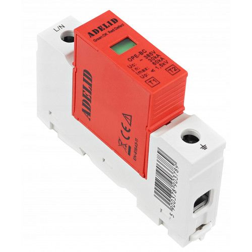 OGRANICZNIK PRZEPIEC B+C 1P 60kA 385V 230V EN-61643-11 CE na Arena.pl