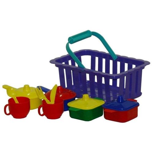 Koszyk z naczyniami, KOLOR RÓŻOWY na Arena.pl