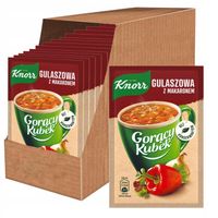 Knorr Gorący Kubek Gulaszowa makaron 16 g 40 sztuk