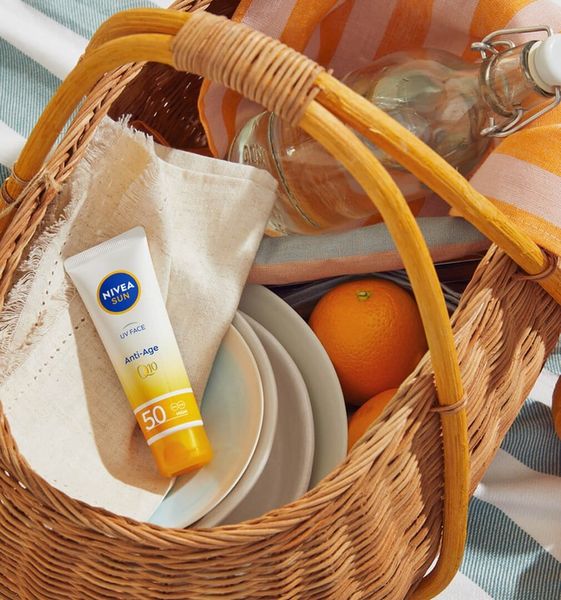 Krem do twarzy Nivea Sun krem przeciwsłoneczny filtrem 50 BRAK KARTONIKA zdjęcie 10