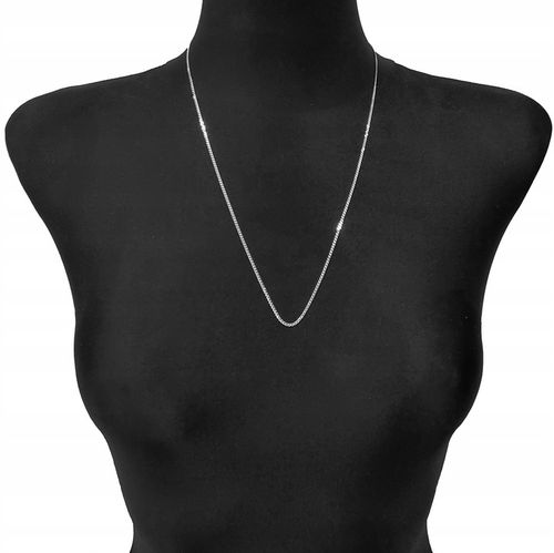 Łańcuszek srebrny pr. 925 Splot PANCERKA do Zawieszek | 60 cm x 2 mm na Arena.pl