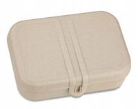 LUNCHBOX Z PRZEGRÓDKAMI BEŻOWE PUDEŁKO 23,2X16,6X6,2 CM PASCAL L KOZIOL