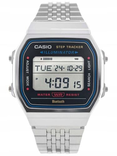 ZEGAREK CASIO ABL-100WE-1AEF VINTAGE SREBRNY BLUETOOH KROKOMIERZ DATOWNIK na Arena.pl