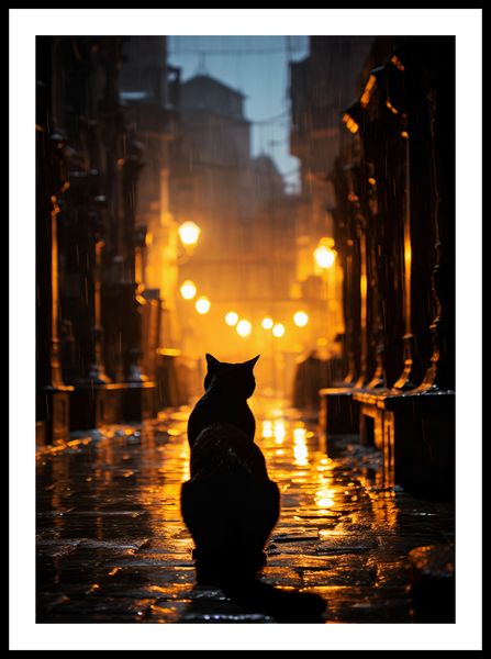 Plakat 50x70cm Samotna Wędrowczyni zdjęcie 3