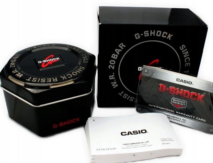 Zegarek Casio G-SHOCK Carbon Core Guard Casio-GA-2000-1A9ER zdjęcie 3