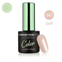 Cosmetics Zone Lakier hybrydowy hipoalergiczny beżowy 7ml – Nude 042