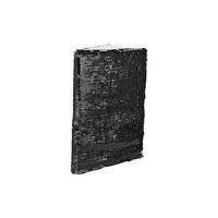 Notes A5 z okładką z dwukolorowymi cekinami do sublimacji - czarny