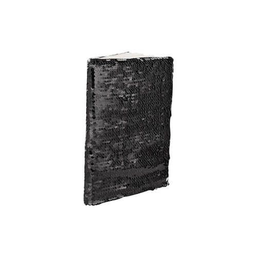 Notes A5 z okładką z dwukolorowymi cekinami do sublimacji - czarny na Arena.pl