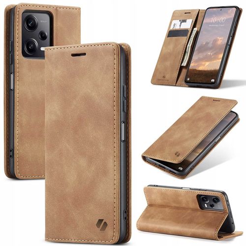 Spacecase Wallet Poco X5 Pro/Note 12 Pro Light Brown na Arena.pl