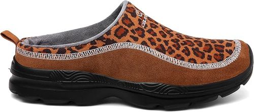 Klapki Damskie Męskie Ciepłe Antypoślizgowe Buty Domowe Panterka 42 EU na Arena.pl