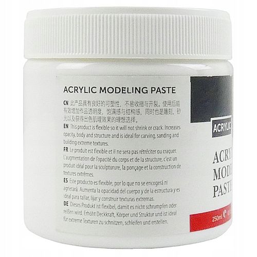 Pasta Strukturalna 3D Modelująca Masa Akrylowa 250 ml Phoenix na Arena.pl