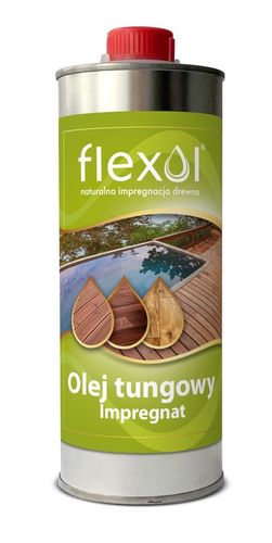 Olej tungowy 500ml impregnat do drewna 100% naturalny bezbarwny GRATIS na Arena.pl