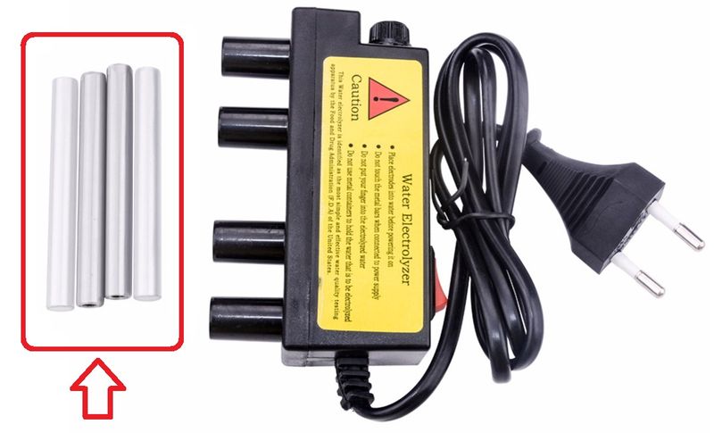 Elektrody do Elektrolizera Testera Kolorystycznego zdjęcie 3
