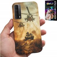 ETUI DO HUAWEI P SMART 2021 - HELIKOPTER WOJSKOWY CZOŁG MILITARIA CASE