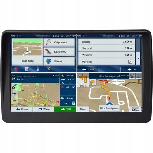 Nawigacja samochodowa dla ciężarówek GPS 7 iGO Primo TIR BUS Autobus na Arena.pl