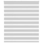 Roleta zebra, jasnoszara, szerokość tkaniny 115,9cm, poliester