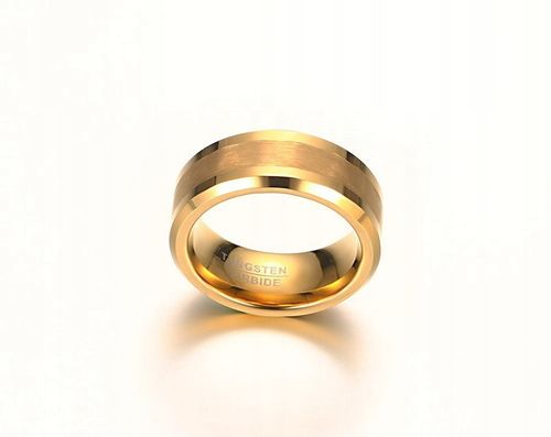 OBRĄCZKA PIERŚCIEŃ z Wolframu WOLFRING EU19 US09 na Arena.pl