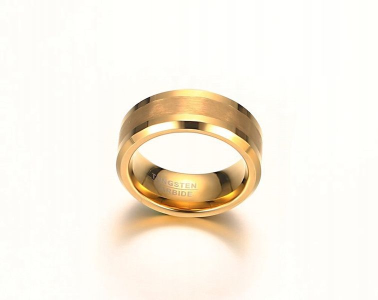 OBRĄCZKA PIERŚCIEŃ z Wolframu WOLFRING EU19 US09 zdjęcie 5