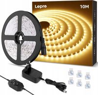 LEPRO TAŚMA LED OŚWIETLENIE SMD 2835 10M 5276
